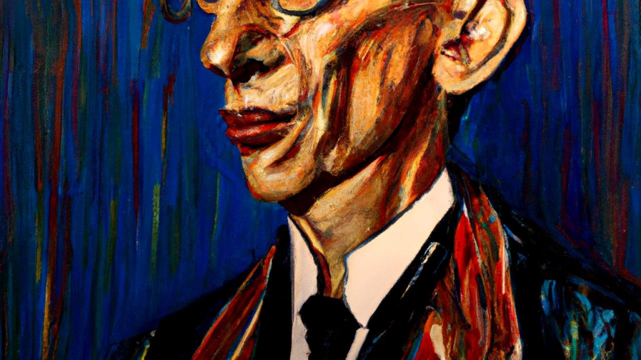 painting of igor stravinsky